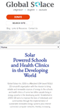 Mobile Screenshot of globalsolace.org